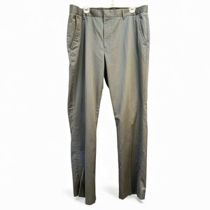 Bonobos Friday Slate Dress Pants Straight Leg Flat Front  38 x 32 100% Cotton